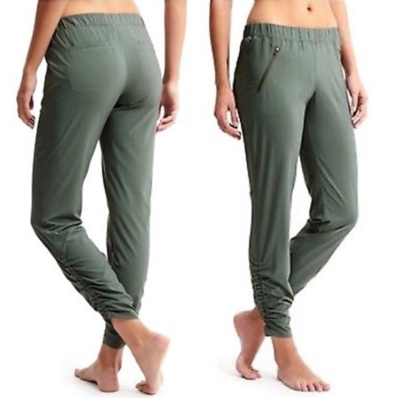 Athleta Pants - Athleta Aspire Ankle Pant in Olive Green